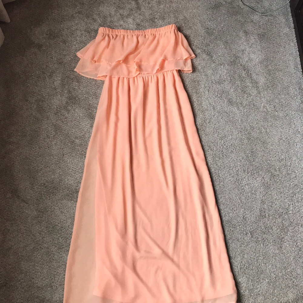 Strapless Maxi Dress